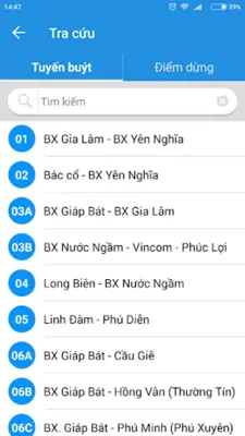 Tìm Buýt android App screenshot 2